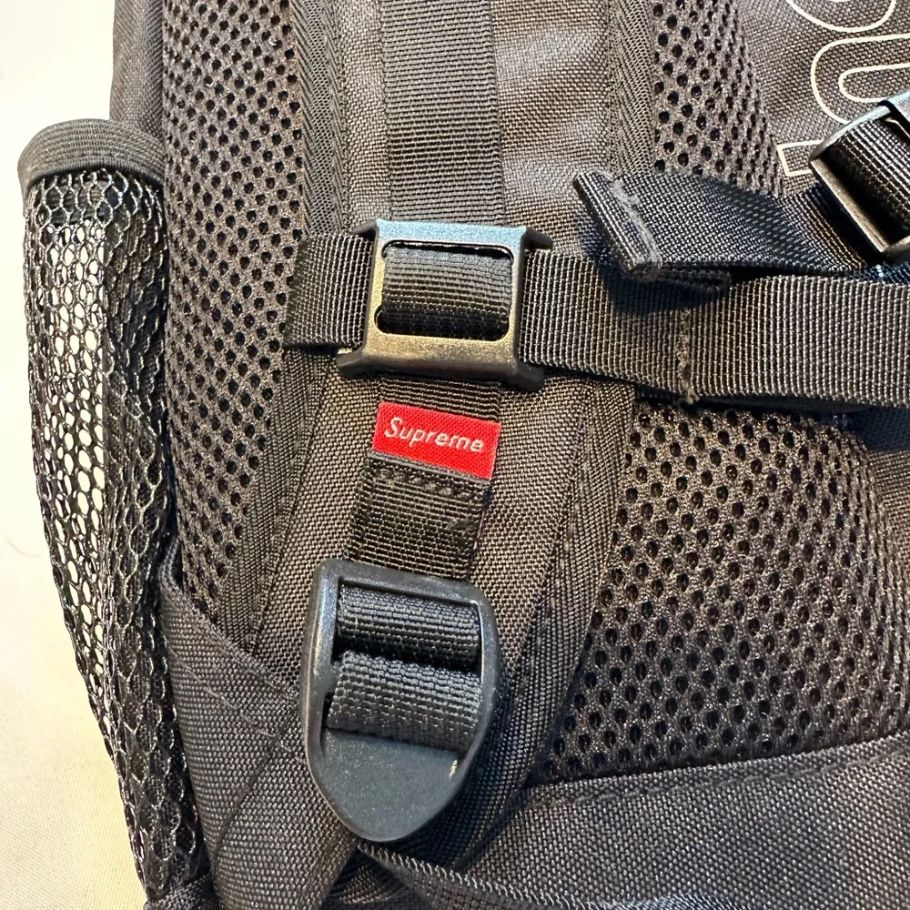 Supreme backpack black Cordura fabric NWT